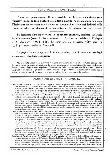 L'avvisatore librario settimanale bollettino bibliografico