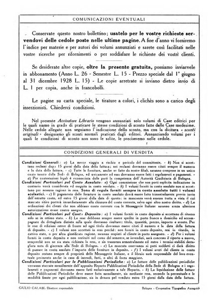 L'avvisatore librario settimanale bollettino bibliografico