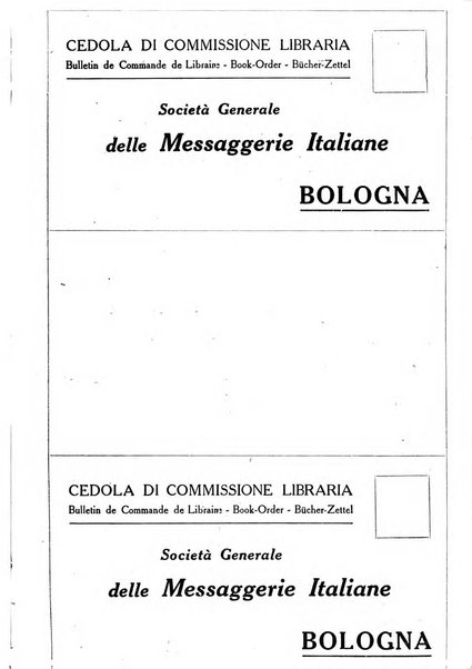 L'avvisatore librario settimanale bollettino bibliografico