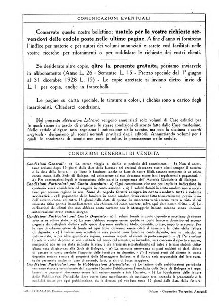 L'avvisatore librario settimanale bollettino bibliografico