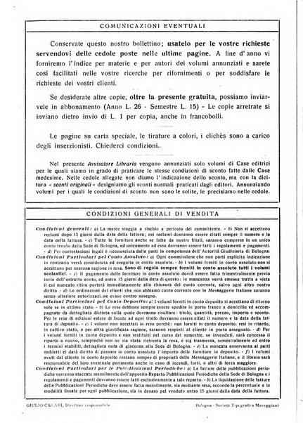 L'avvisatore librario settimanale bollettino bibliografico