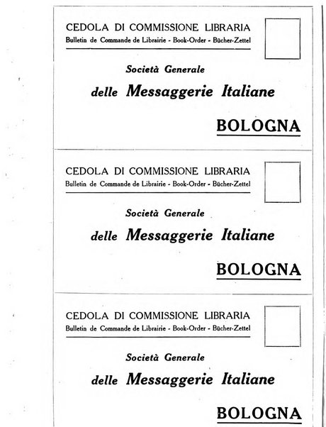 L'avvisatore librario settimanale bollettino bibliografico