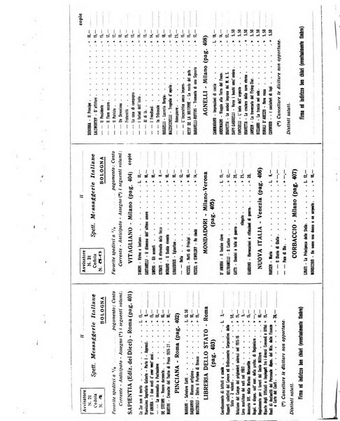 L'avvisatore librario settimanale bollettino bibliografico