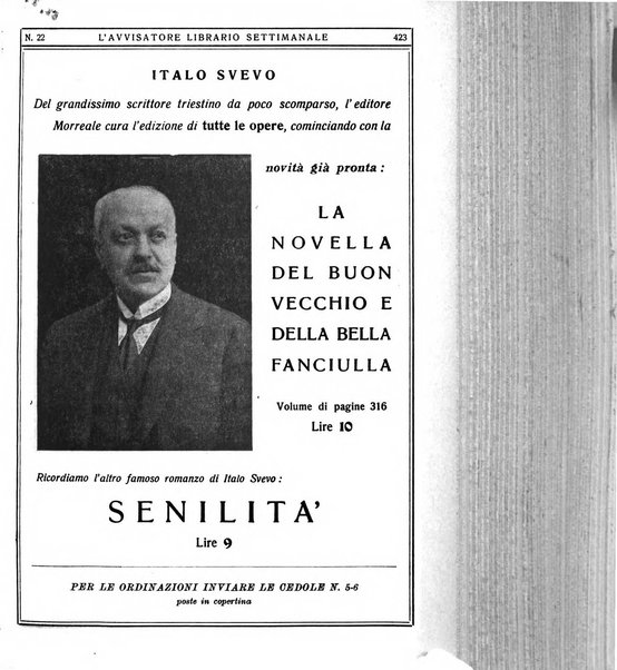 L'avvisatore librario settimanale bollettino bibliografico