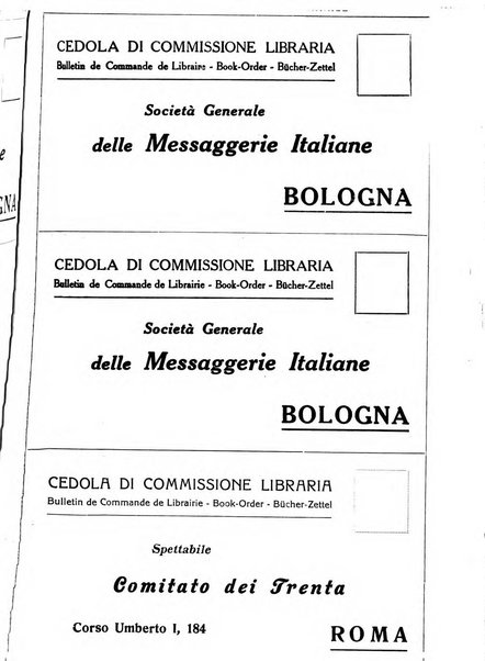 L'avvisatore librario settimanale bollettino bibliografico