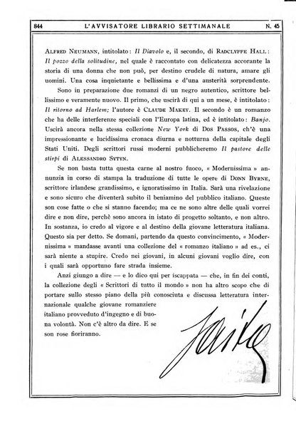 L'avvisatore librario settimanale bollettino bibliografico