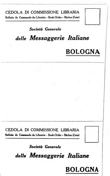 L'avvisatore librario settimanale bollettino bibliografico