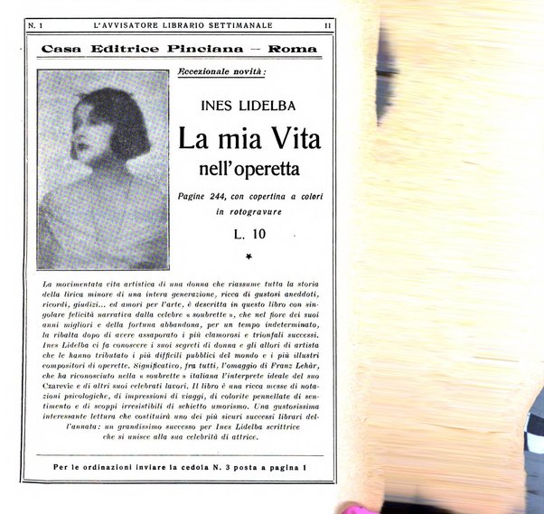 L'avvisatore librario settimanale bollettino bibliografico