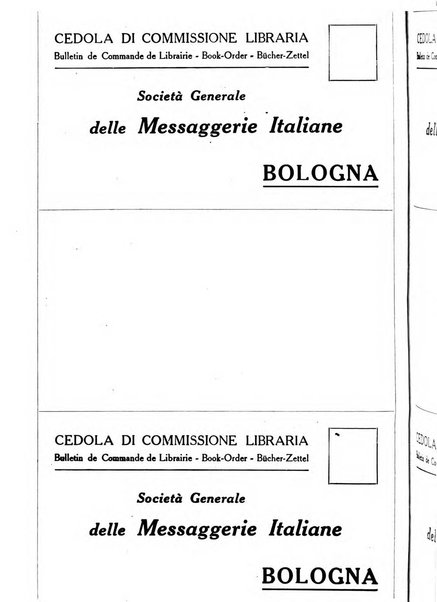 L'avvisatore librario settimanale bollettino bibliografico