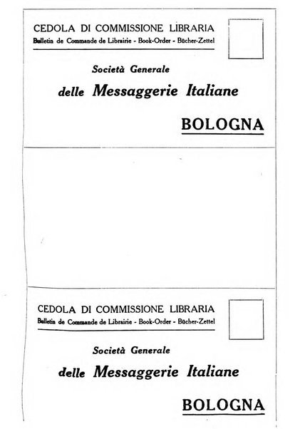 L'avvisatore librario settimanale bollettino bibliografico