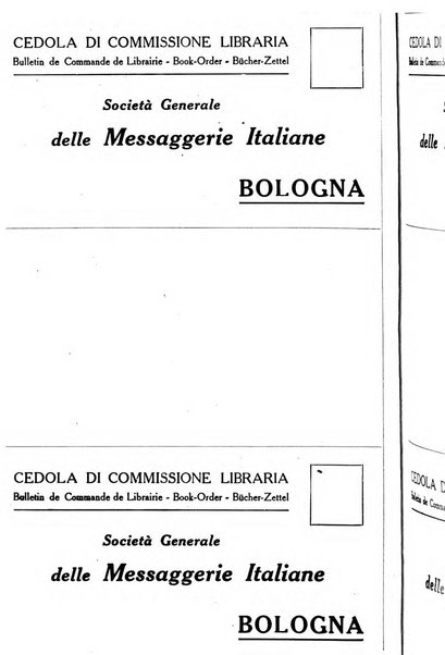 L'avvisatore librario settimanale bollettino bibliografico