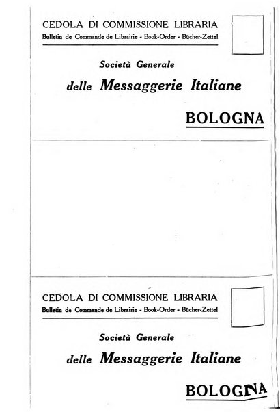 L'avvisatore librario settimanale bollettino bibliografico