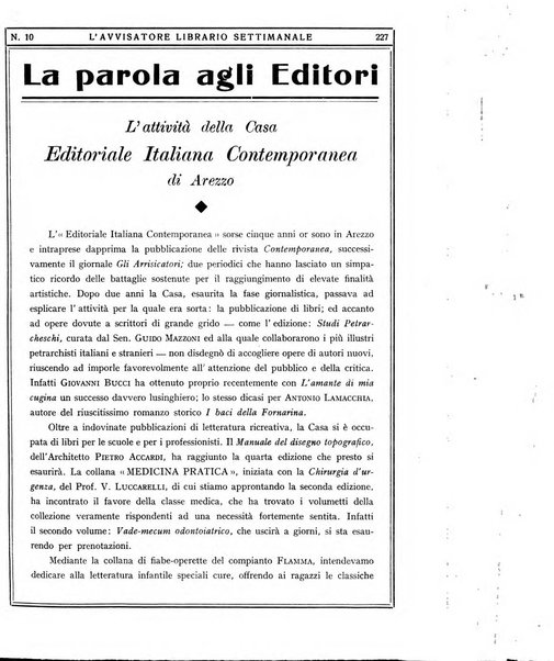 L'avvisatore librario settimanale bollettino bibliografico