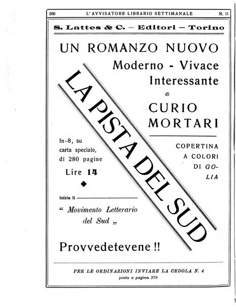 L'avvisatore librario settimanale bollettino bibliografico