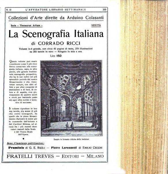 L'avvisatore librario settimanale bollettino bibliografico