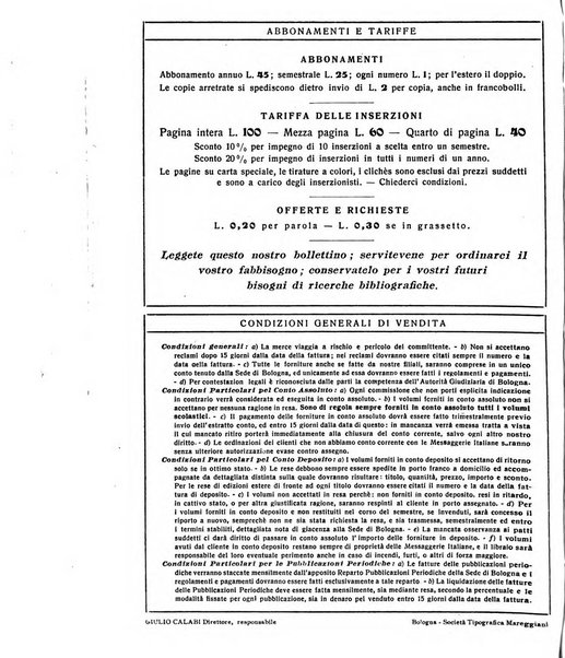 L'avvisatore librario settimanale bollettino bibliografico