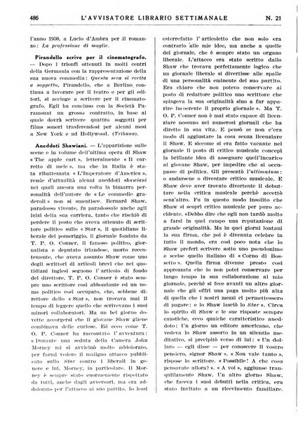 L'avvisatore librario settimanale bollettino bibliografico