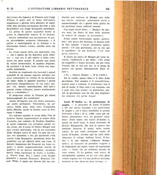 L'avvisatore librario settimanale bollettino bibliografico