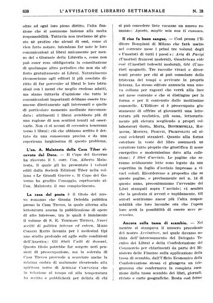 L'avvisatore librario settimanale bollettino bibliografico