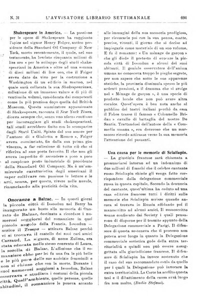 L'avvisatore librario settimanale bollettino bibliografico