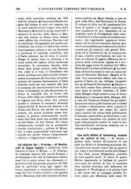 L'avvisatore librario settimanale bollettino bibliografico