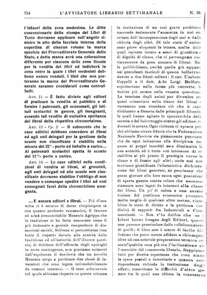 L'avvisatore librario settimanale bollettino bibliografico