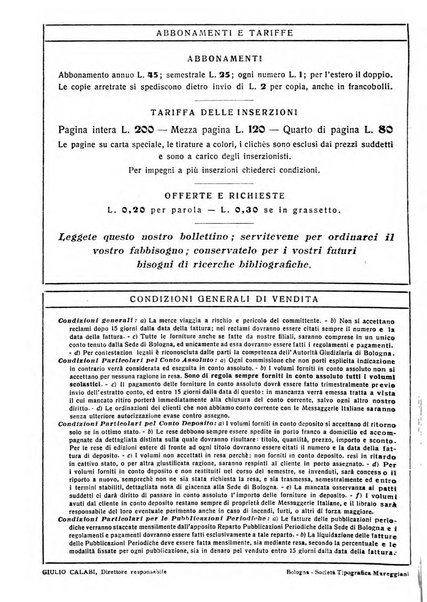 L'avvisatore librario settimanale bollettino bibliografico