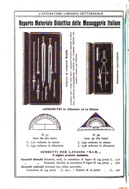 L'avvisatore librario settimanale bollettino bibliografico