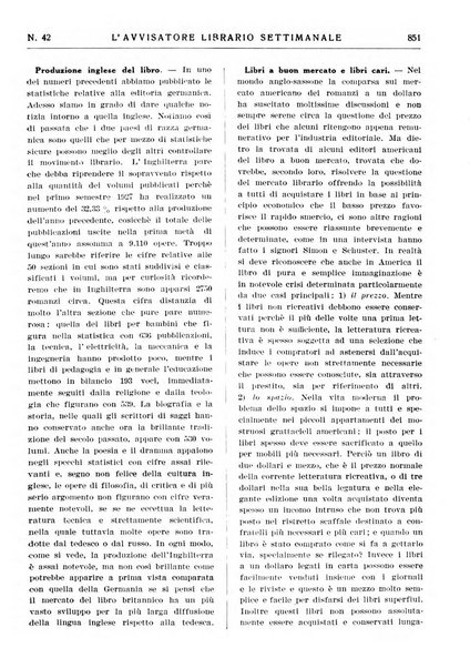 L'avvisatore librario settimanale bollettino bibliografico