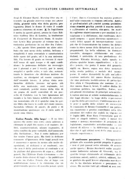 L'avvisatore librario settimanale bollettino bibliografico