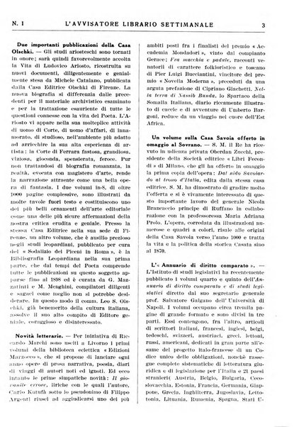 L'avvisatore librario settimanale bollettino bibliografico