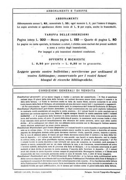 L'avvisatore librario settimanale bollettino bibliografico