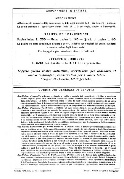 L'avvisatore librario settimanale bollettino bibliografico