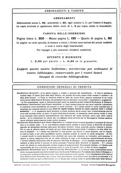 L'avvisatore librario settimanale bollettino bibliografico