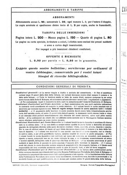 L'avvisatore librario settimanale bollettino bibliografico