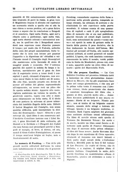 L'avvisatore librario settimanale bollettino bibliografico