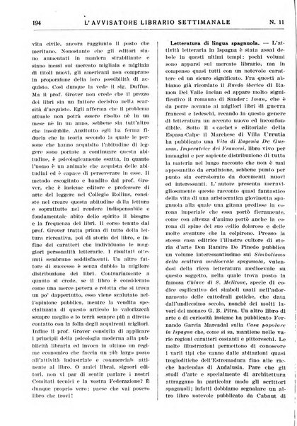 L'avvisatore librario settimanale bollettino bibliografico