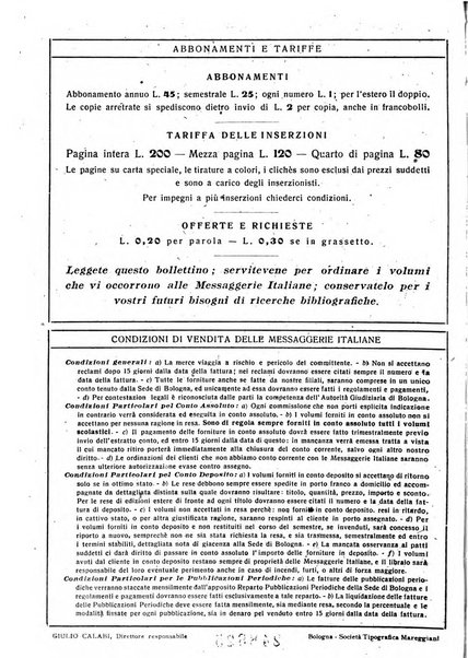 L'avvisatore librario settimanale bollettino bibliografico