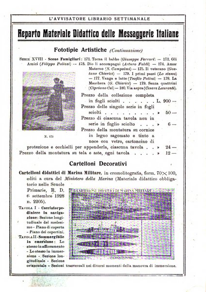 L'avvisatore librario settimanale bollettino bibliografico