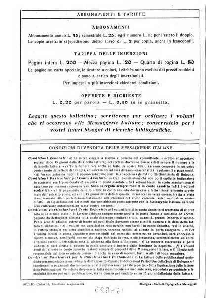 L'avvisatore librario settimanale bollettino bibliografico