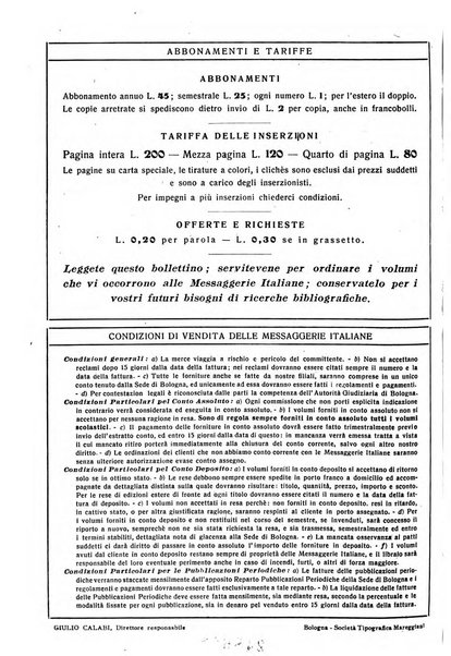 L'avvisatore librario settimanale bollettino bibliografico