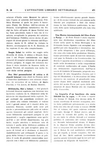 L'avvisatore librario settimanale bollettino bibliografico