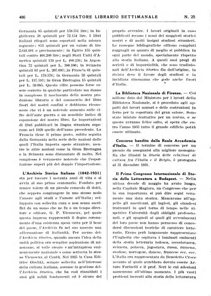 L'avvisatore librario settimanale bollettino bibliografico