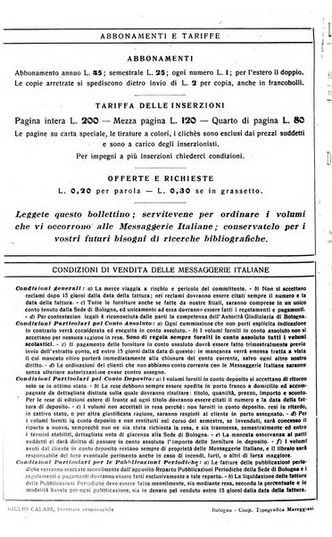 L'avvisatore librario settimanale bollettino bibliografico