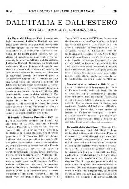 L'avvisatore librario settimanale bollettino bibliografico