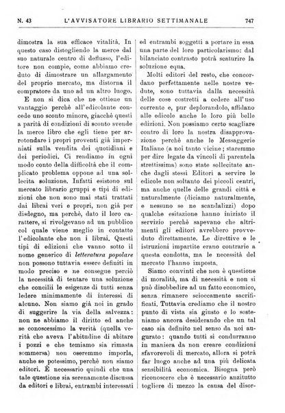 L'avvisatore librario settimanale bollettino bibliografico