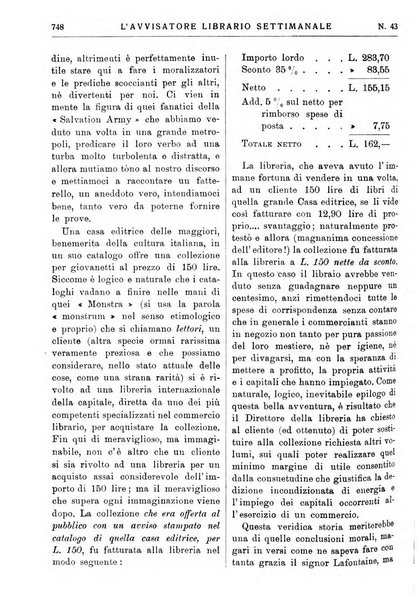 L'avvisatore librario settimanale bollettino bibliografico