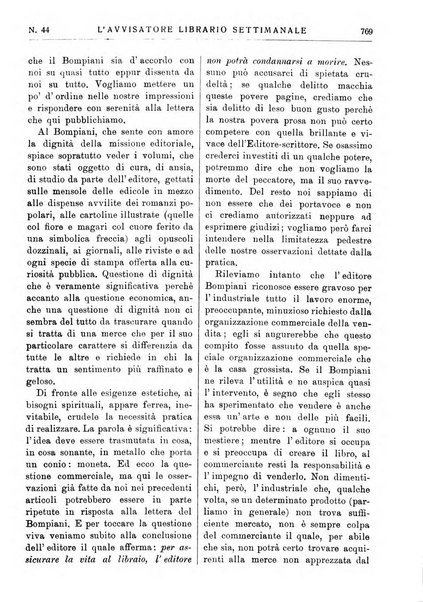 L'avvisatore librario settimanale bollettino bibliografico