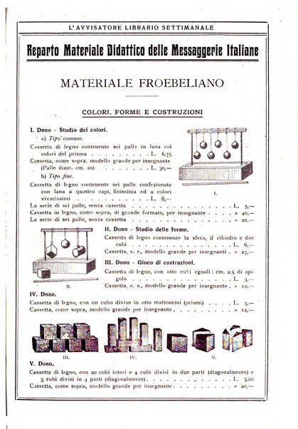 L'avvisatore librario settimanale bollettino bibliografico