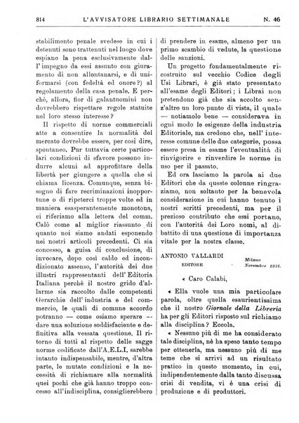 L'avvisatore librario settimanale bollettino bibliografico